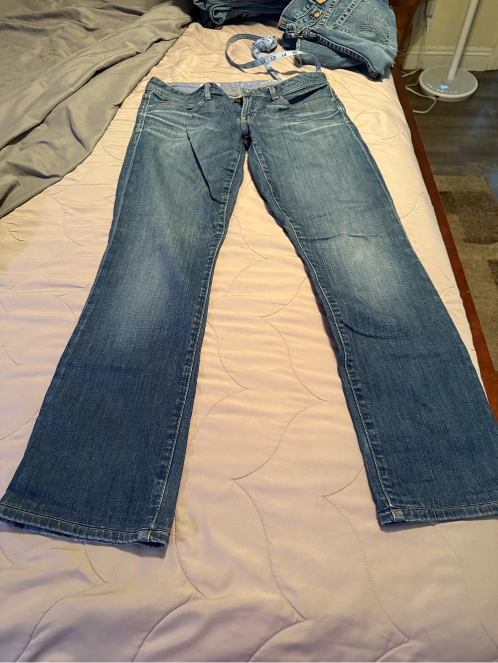 GAP 1969 Real Straight Jeans Women’s 29/8 Medium Wash Straight Leg Denim